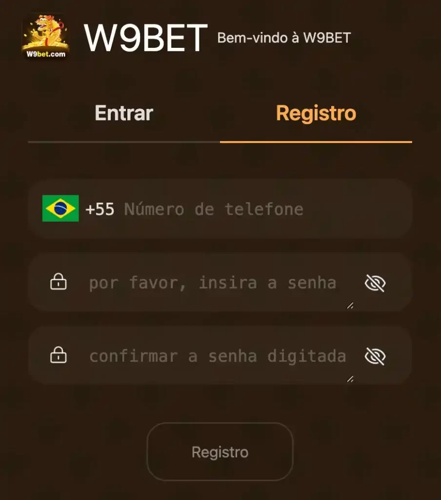 Registro W9BET